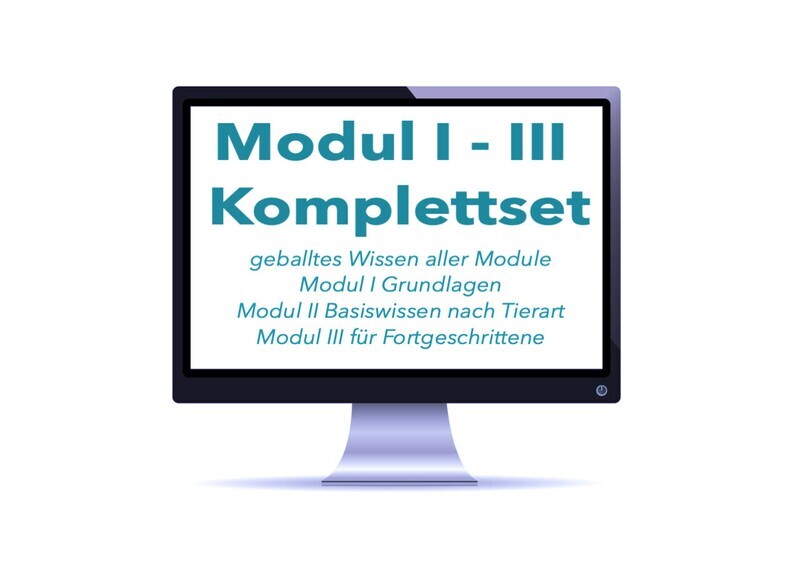 Webinar Modul I - III komplett Hund
