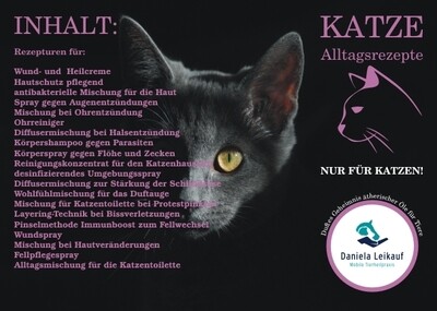 Rezeptkartenset - Katze Rezeptkartenset - Katze