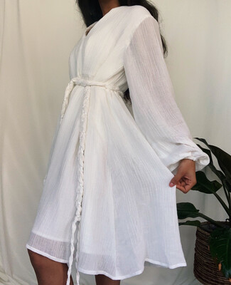 Lightweight linen dress