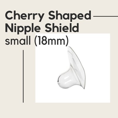 Cherry Shaped Nipple Shield (Small, 18mm)