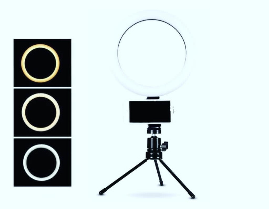 Ring light de mesa 6 polegadas