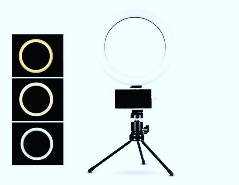 Ring light de mesa 6 polegadas