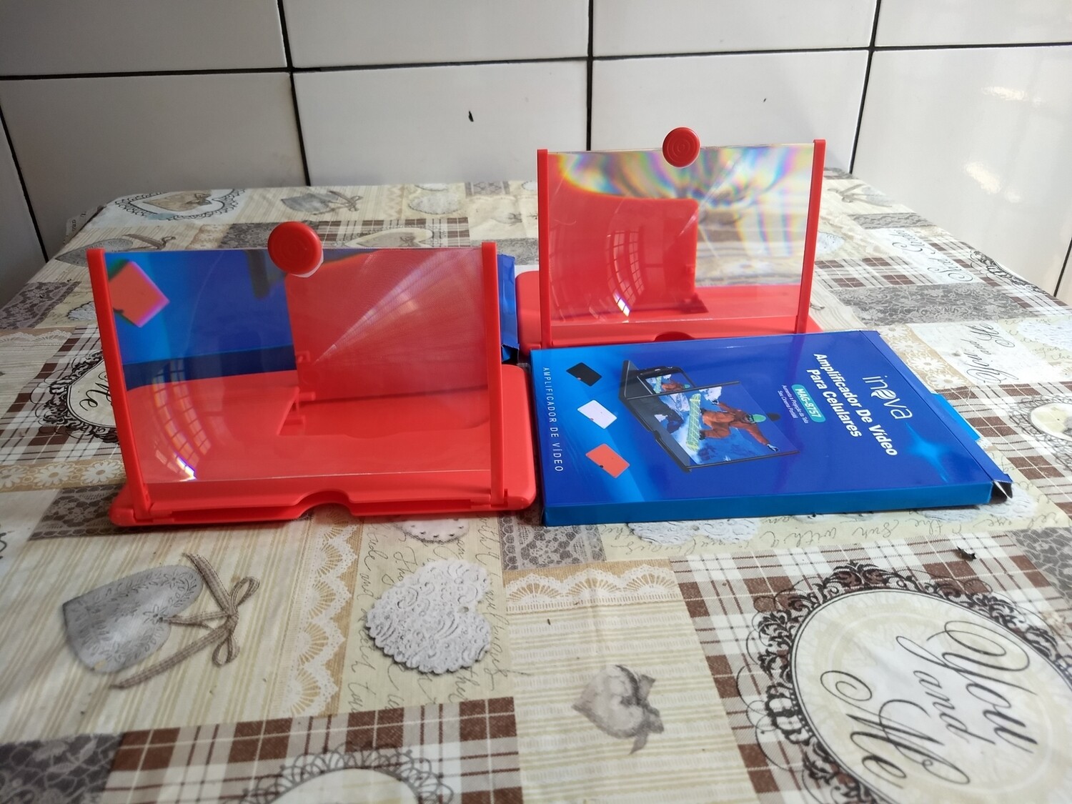 Amplificador de tela 8 polegadas pra celular