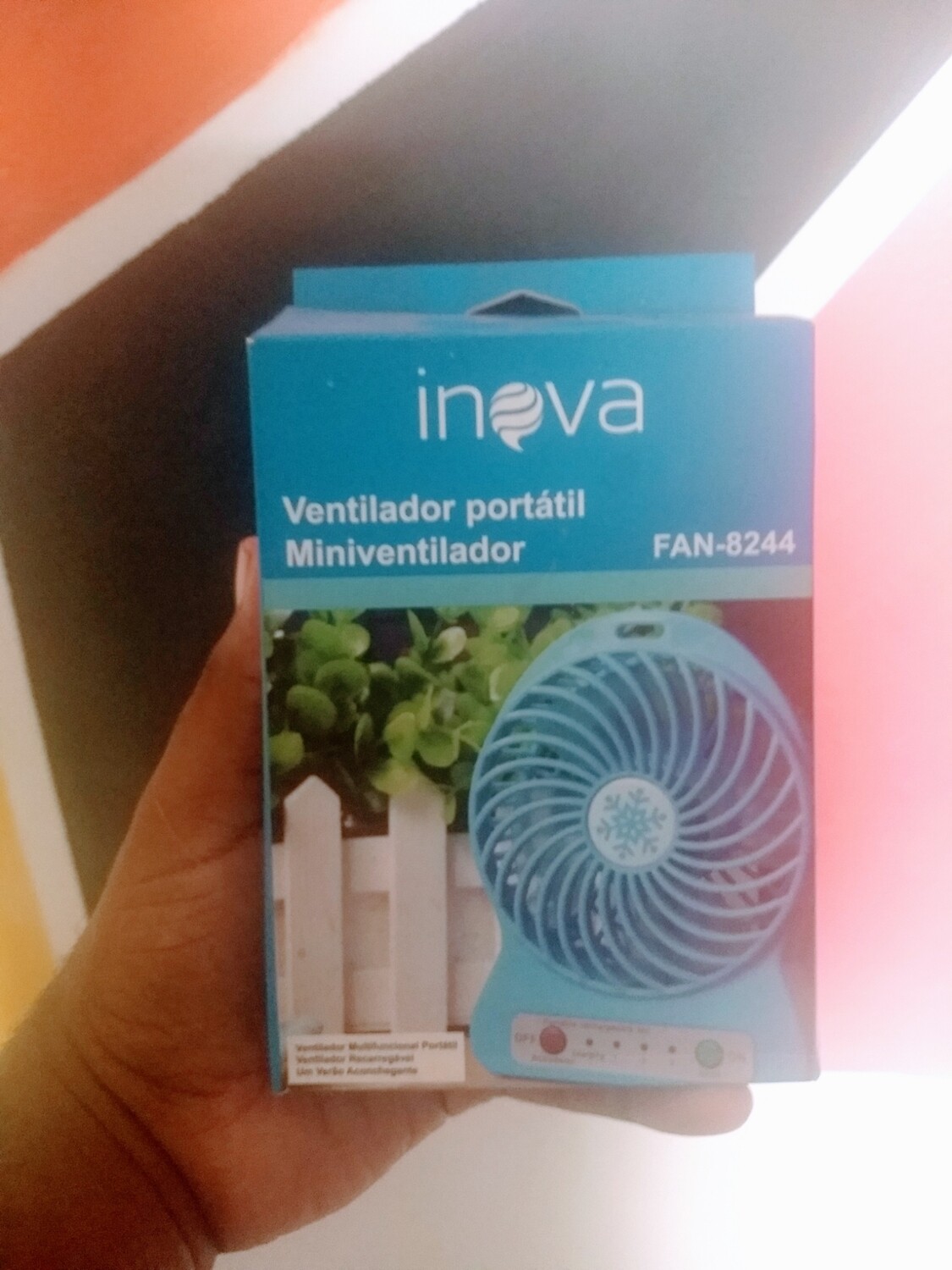 Mini ventilador portatil inova