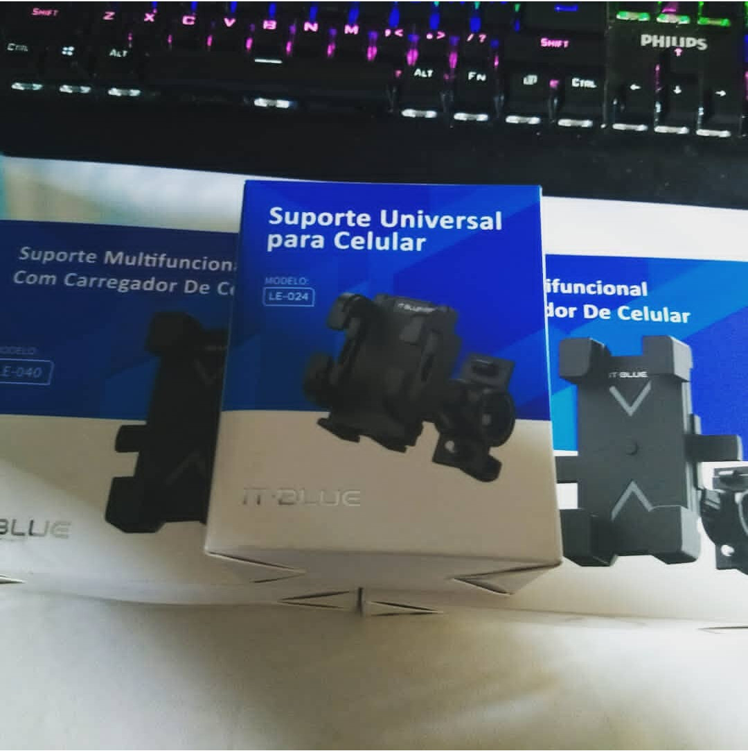 Suporte de moto para celular