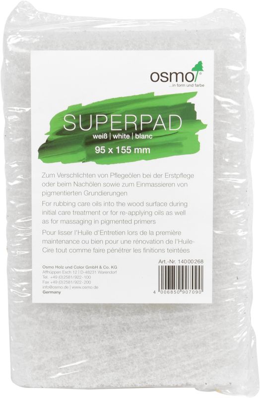 Hand Pad Superpad White 95x155mm [14000268]