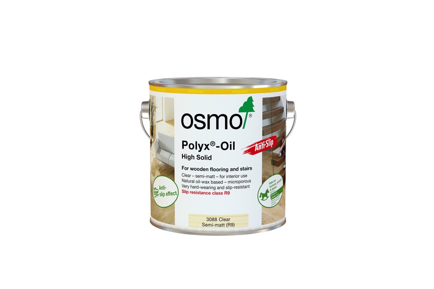Polyx®-Oil Anti-Slip Clear Semi-Matt (R9) 2.5L Polyx®-Oil Anti-Slip Clear Semi-Matt (R9) 2.5L