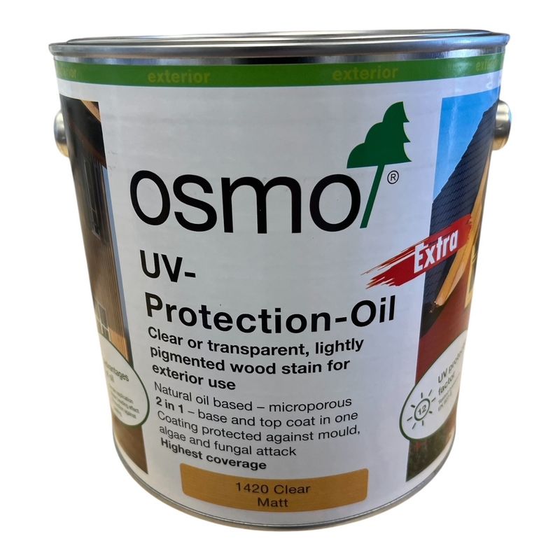 Osmo UV Protection Oil CLEAR MATT 750ML