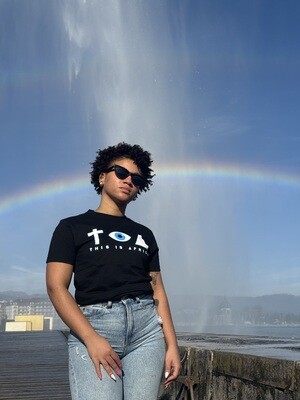 Eye Symbols T- shirt Black By T.I.A