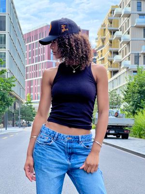 Trucker Patches edition Cap Black / Orange Patch