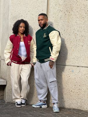 Varsity Collegienne Jacket "Green"