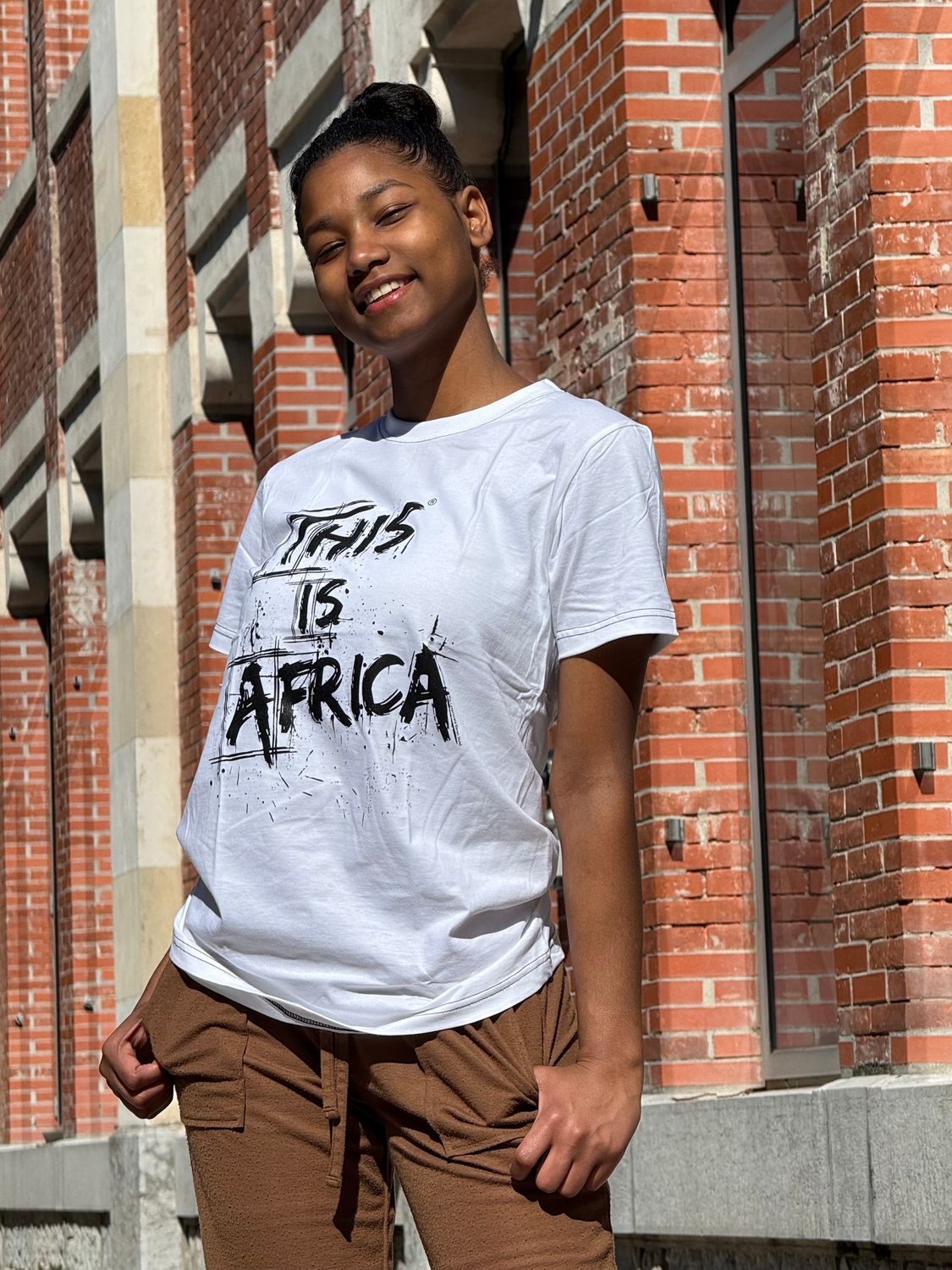 T Shirt Classic Unisexe Spécial Anniversaire Edition Blanc/ Noir