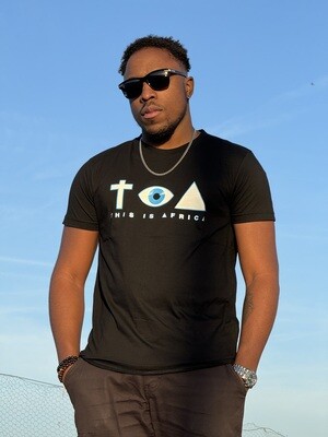 Eye Symbols T- shirt Black By T.I.A