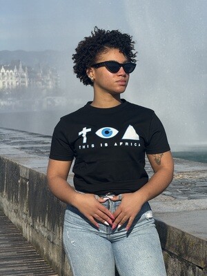 Eye Symbols T- shirt Black By T.I.A