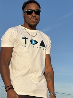Eye Symbols T- shirt White By T.I.A