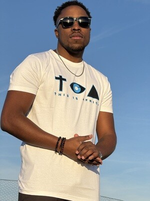 Eye Symbols T- shirt White By T.I.A