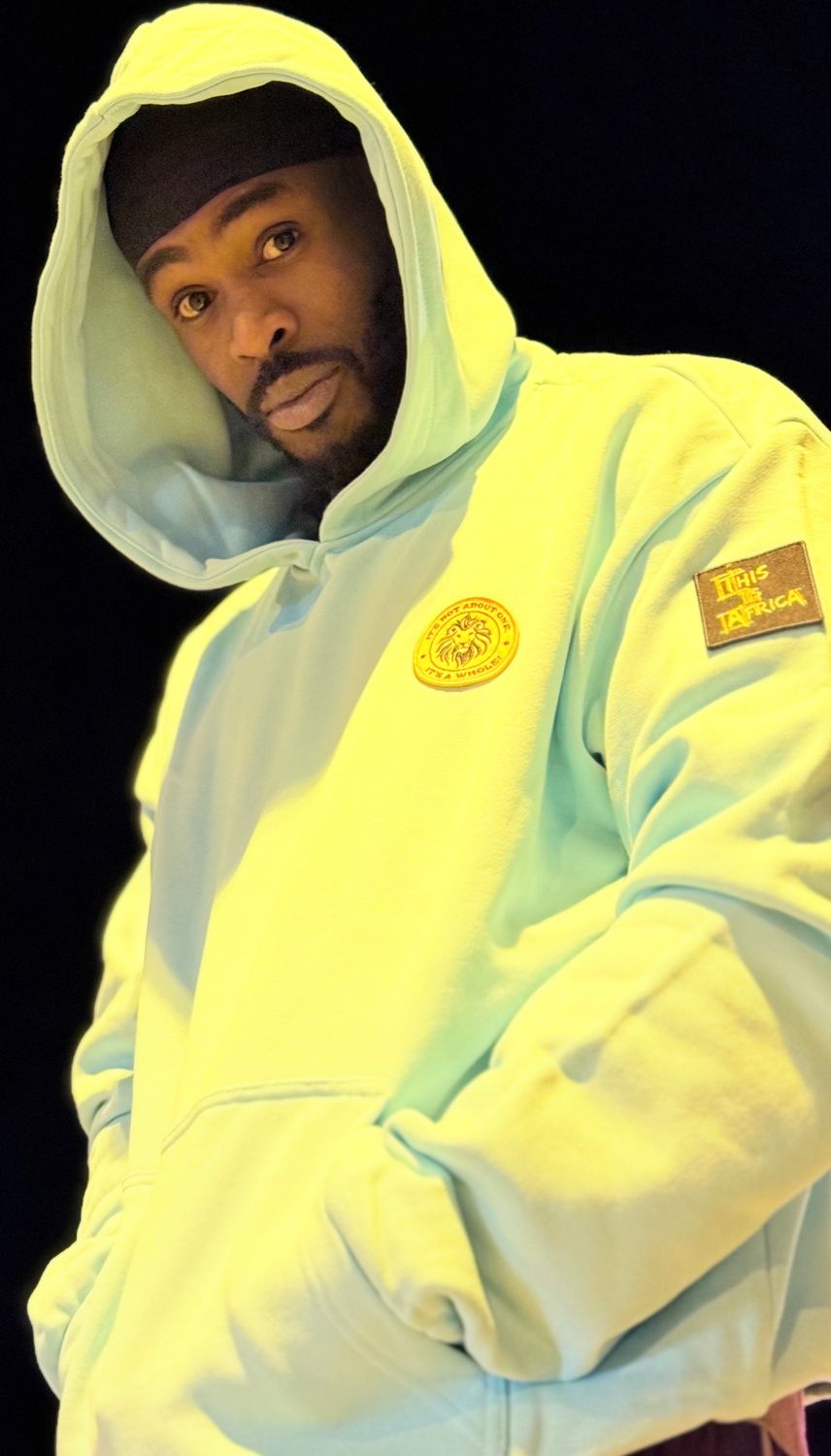 Sweat à capuche épais Turquoise