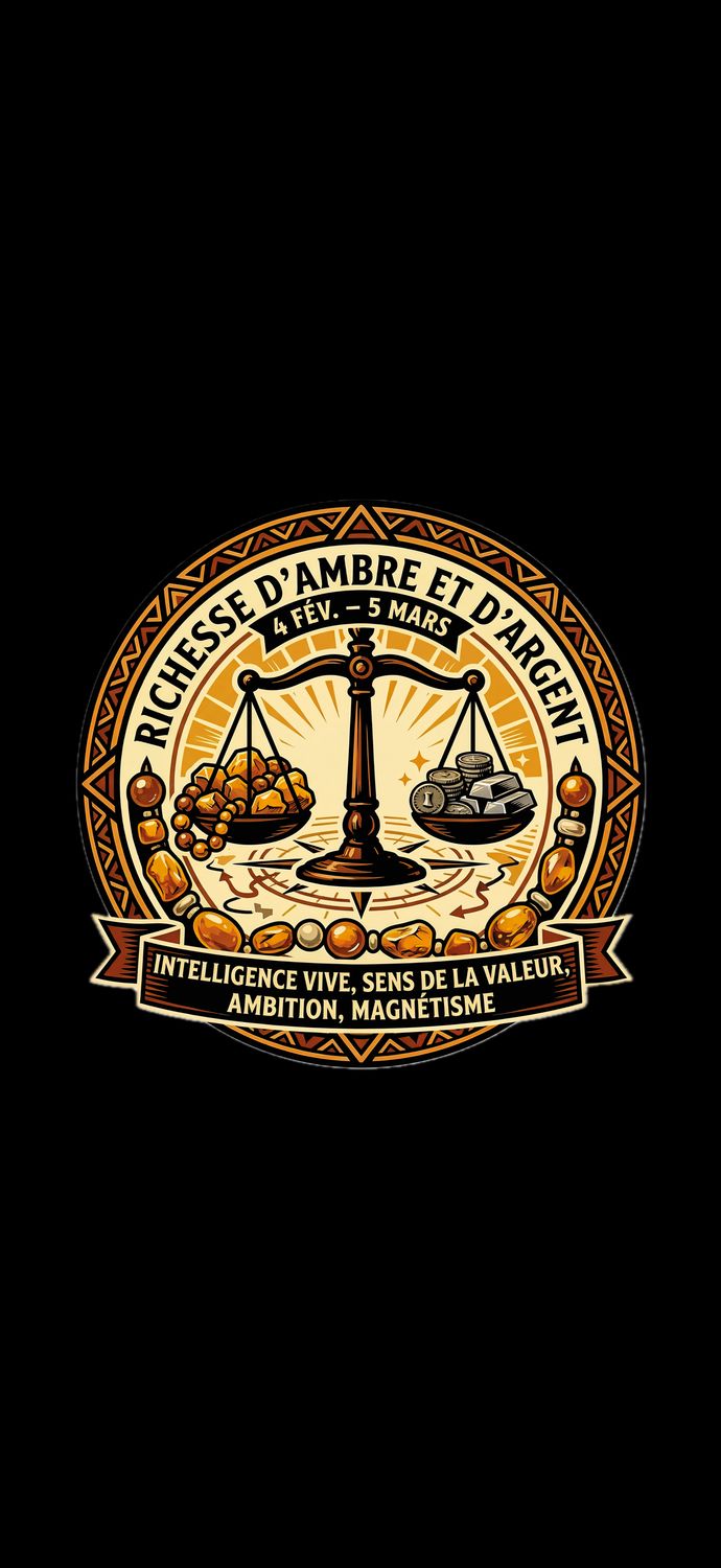 T shirt Richesse d'Ambre et d'Argent 4 Février au 5 Mars