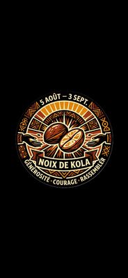 T Shirt Noix de Kola 5 Août au 3 Septembre