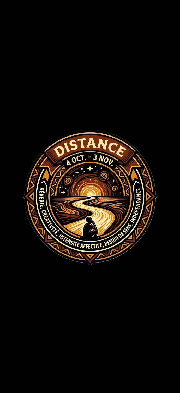 T Shirt  Distance 4 Octobre au 3 Novembre