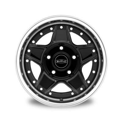 BOMBER BLACK / MACHINED LIP