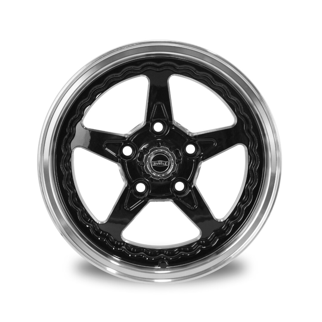 DRAGSTAR BLACK MILLED / MACHINED LIP