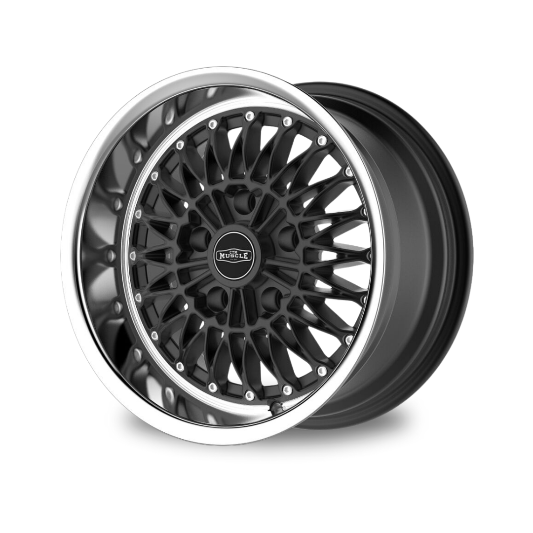 SPIDER BLACK / MACHINED LIP