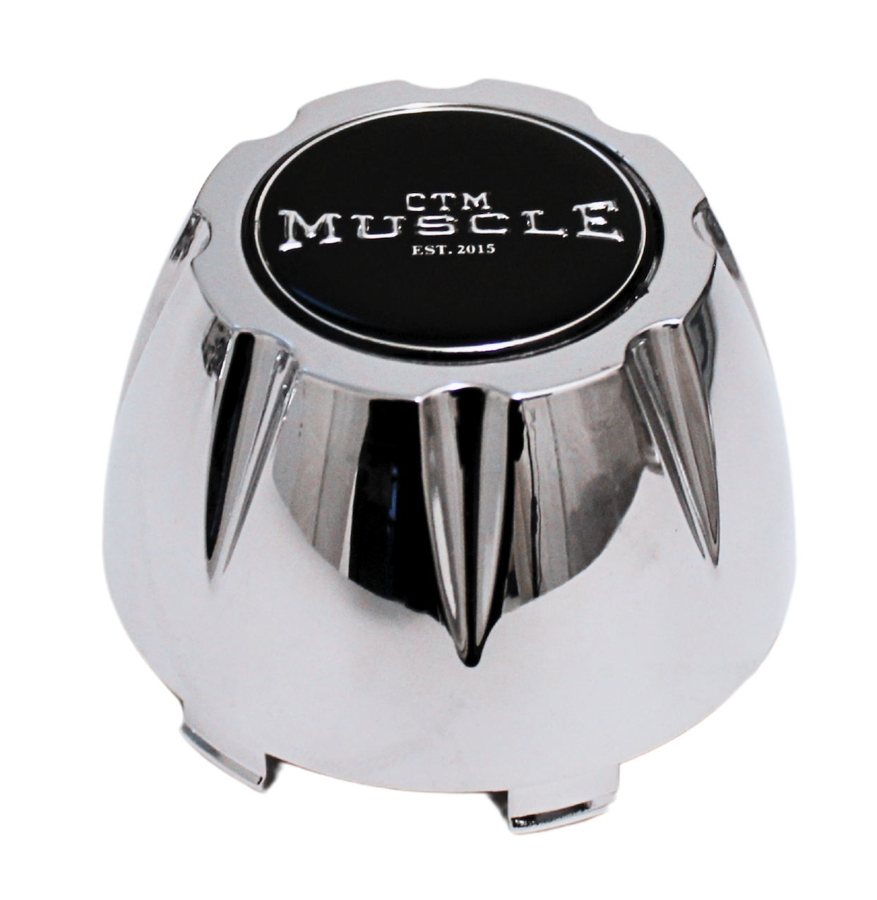 LARGE PUSH IN FLUTED WHEEL CENTER CAP