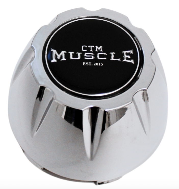 LARGE PUSH IN FLUTED WHEEL CENTER CAP