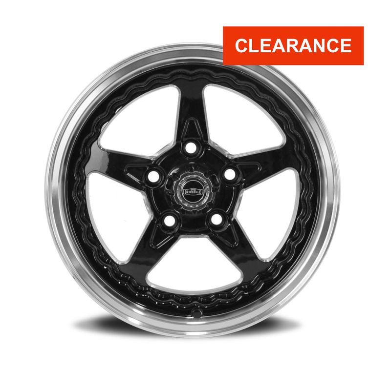 DRAGSTAR BLACK MILLED / MACHINED LIP