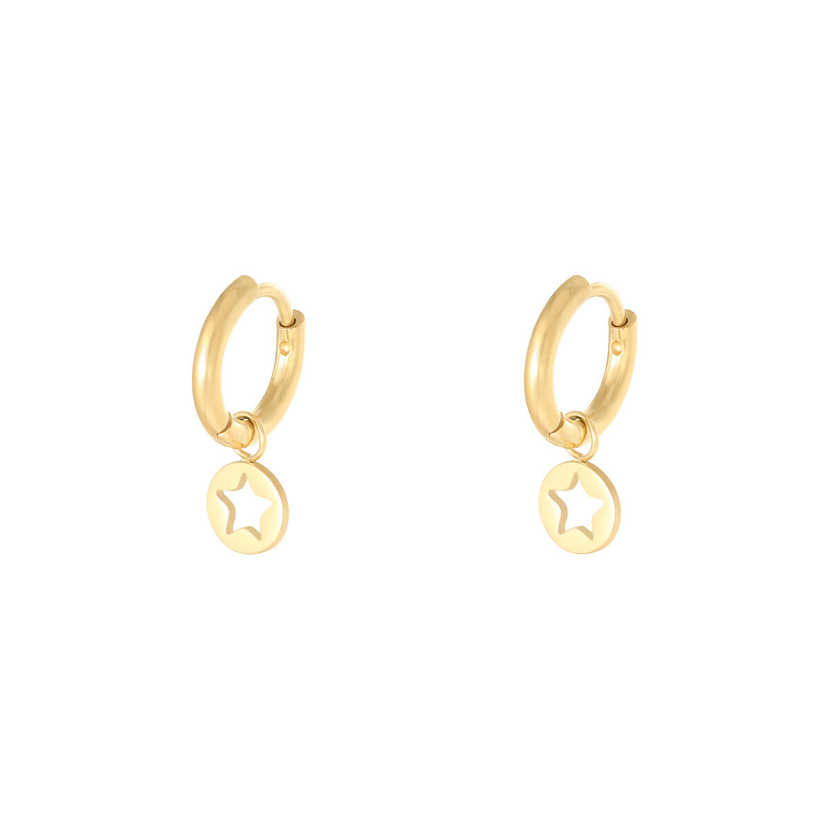 Oorbellen Ster Goud