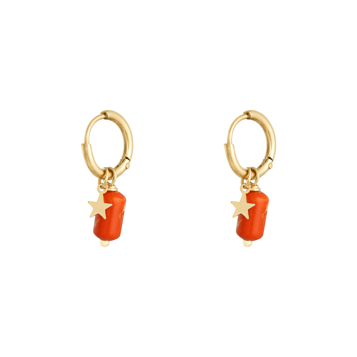 Oorbellen Candy Oranje