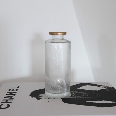 Vaasjes Wit glas 2 stuks