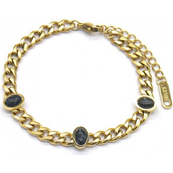 Armband Goud/Zwart