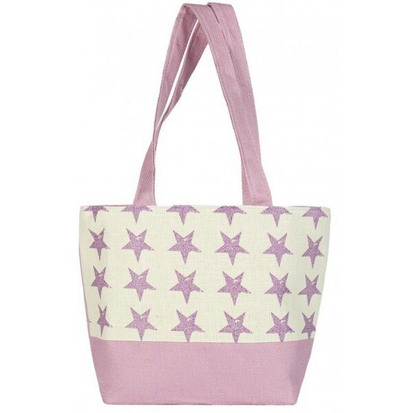 Strandtas Sterren Lila