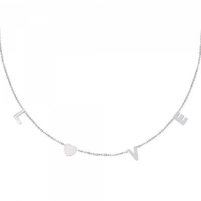 Ketting Love Zilver