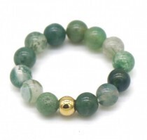 Ring Groen Agaat Steen