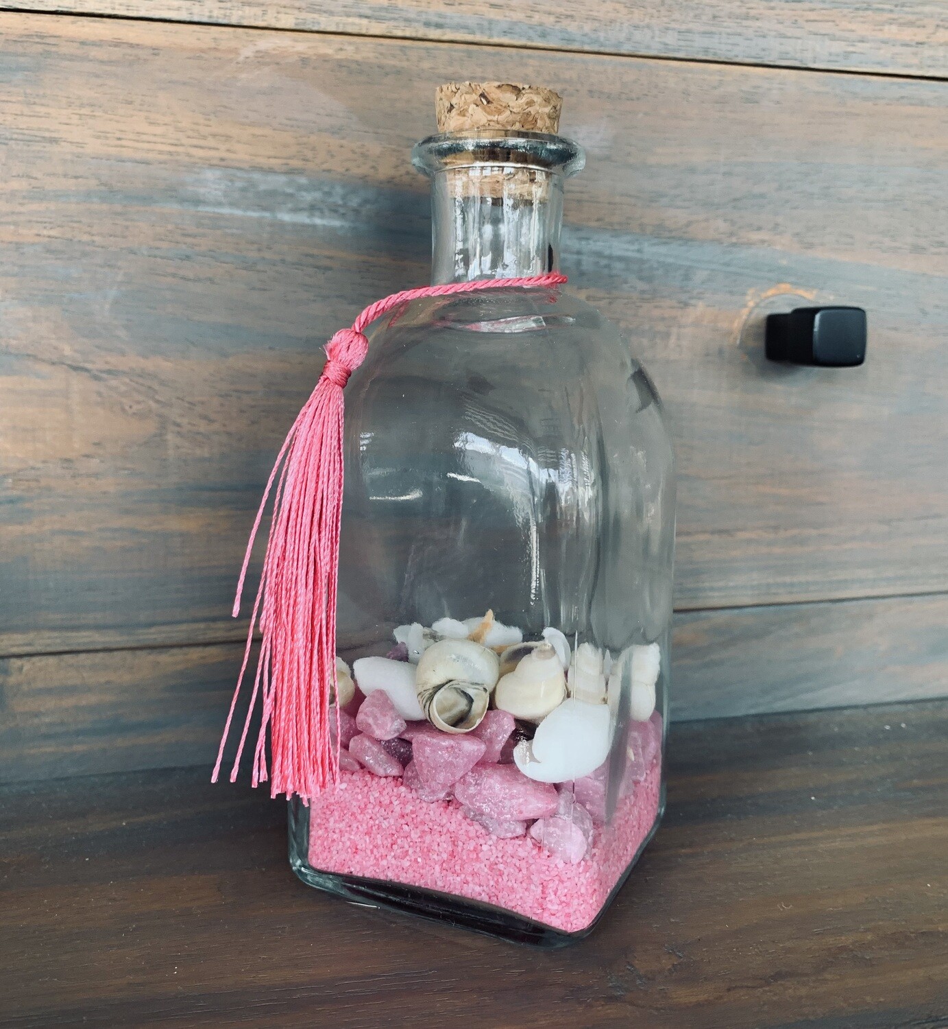Deco flesje Roze