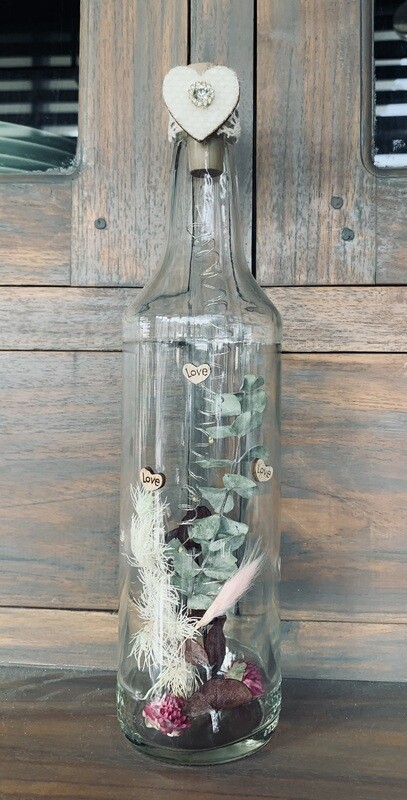 Decoratiefles Bloem Led