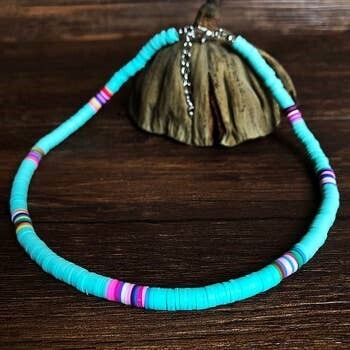 Ketting Boho Turquoise