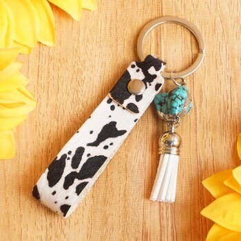 Sleutelhanger Western Cow