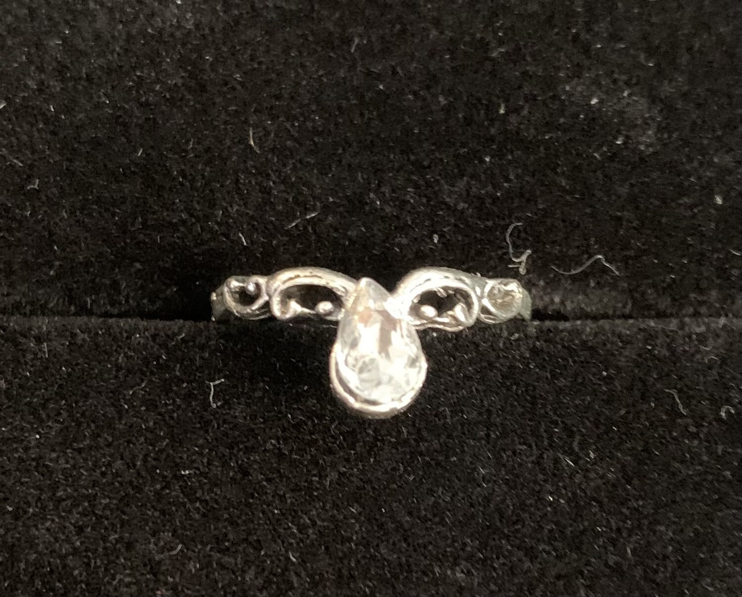 Ring Zilver / Wit