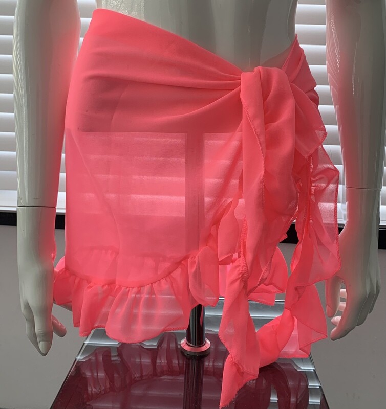Ruffle Rokje Bikini/Badpak Roze