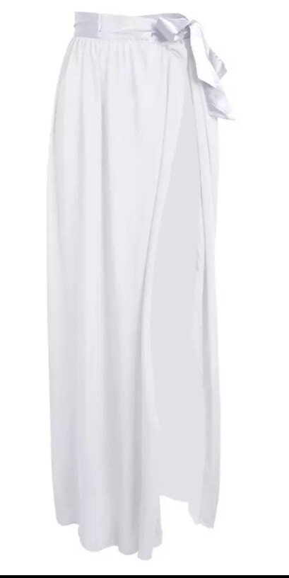 Maxi Rok  Bikini/Badpak Wit