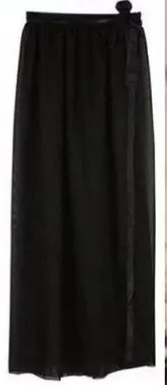 Maxi Rok Bikini/Badpak Zwart