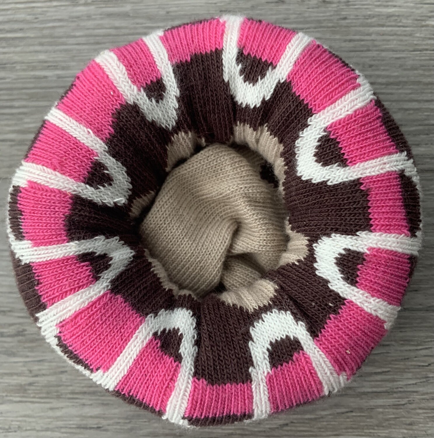 Sok Donut Bruin/Roze