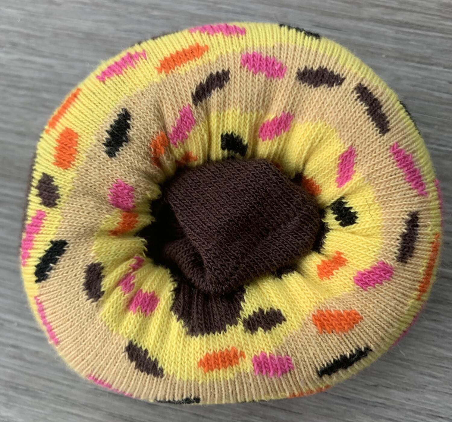 Sok Donut Bruin/Beige
