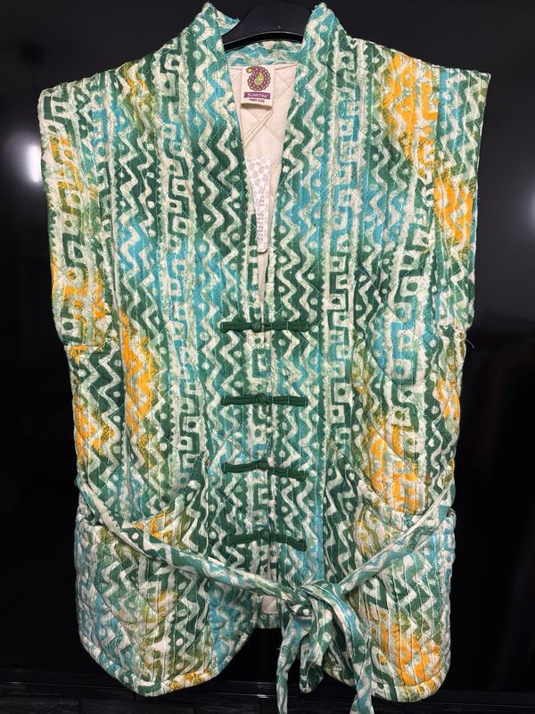 Bodywarmer groen mint Bodywarmer groen mint