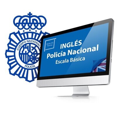 Curso Inglés Policía Nacional Escala Básica (Mensualidad)