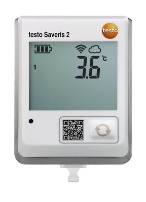 testo Saveris 2-T1 - Funk-Datenlogger mit Display und integriertem NTC-Temperaturfühler
